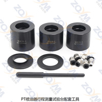Probador de fugas de inyector ZQYM Factory OEM PT con adaptador Inyector CUMMINS PT 5/16 "3/8" PTB PTC PTD Banco de prueba de sellado de estanqueidad