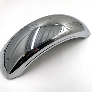 Points de fixation d'origine pour CT70 DAX ST70 <span class=keywords><strong>Moto</strong></span> vintage Ensemble de garde-boue avant et arrière chromés - Product Image 1