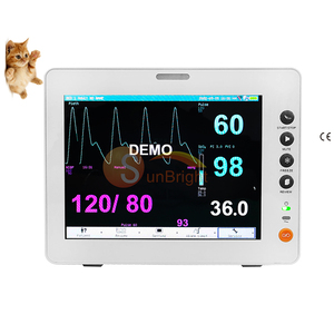 Nhỏ Dog Cat Sử dụng đa Thông số thú y Vital Sign bệnh nhân Monitor với CE & ISO được phê duyệt - Product Image 1