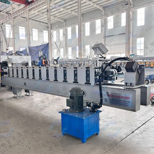 Máquina Formadora de Láminas Galvanizadas HANAU Twist-Off Omega con Motor de Engranajes PLC y Rodamiento 6KW 380V - Product Image 1