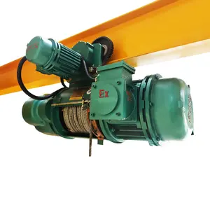 BCD Explosion-proof Electric Hoist 1 Ton 2 Ton 3 Ton 5 Ton 10 Ton 380V Traveling Wire Rope Hoist