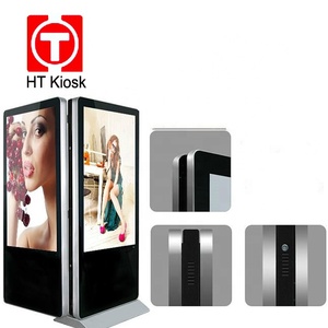 Hot bán 55-inch màn hình cảm ứng LCD kỹ thuật số biển quảng cáo kiosk tự phục vụ thiết bị đầu cuối QR Máy Quét Mã Vạch Dịch vụ thiết bị - Product Image 4