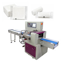 CE ISO Zertifizierte Sterile Gaze-Pads Medizinprodukte Flowpack Horizontale Verpackungsmaschine Reinraum-Flow-Wrapping-Ausrüstung