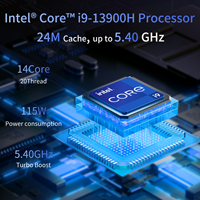 Laptop da Gaming Personalizzato 16 Pollici DDR5 Intel I9-13900H 13a Gen RTX 4060 14-Core 144Hz 1920x1200 16:10 SSD Windows 11 Pro Inglese