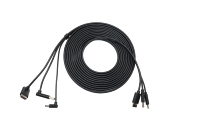 Kabel VR 3M 5M 3 in 3 Flat 4k*2k 30hz 10Gbps Type-C ke Type-C 3A Pengisian Cepat Terlindung untuk HTC Vive 1 Series