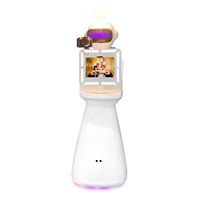 Cabina de Fotos Robótica Automática para Eventos, con Impresión de Fotos y Vídeos 360, con Estuche de Transporte