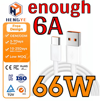 Câble de données pour téléphone à charge rapide de haute qualité 1M 3.3FT 6FT 6A, USB Type C vers USB Type C, câble rapide
