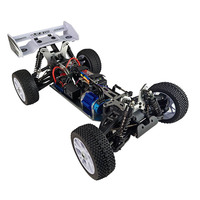 Voiture RC tout-terrain 4x4 1/8 Brushless à 3 différentiels, électrique, haute vitesse, télécommandée, qualité hobby