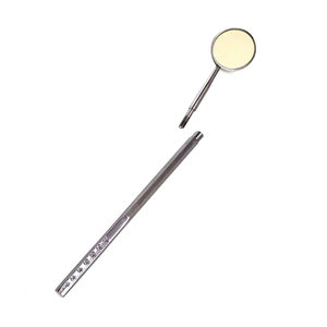 Espejo Bucal Dental Manual de Acero Inoxidable Profesional, Alta Calidad, Certificado CE, Agarre Ergonómico, Instrumento Dental Reutilizable - Product Image 6