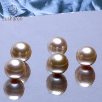 En gros 14-15mm AAA Grade Or Southsea Perle Perle D'eau De Mer Pour La Mariée Ensembles De Bijoux Fabrication