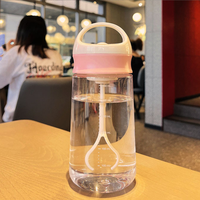 Nouvelle tasse mélangeuse électronique automatique à piles, shaker de protéines de qualité alimentaire, moderne, écologique, portable, avec couvercles.