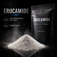 Poudre d'Érucamide, Agent de Coulissement Haute Performance pour l'Extrusion de Films PP PE, Additif Plastique Lubrifiant