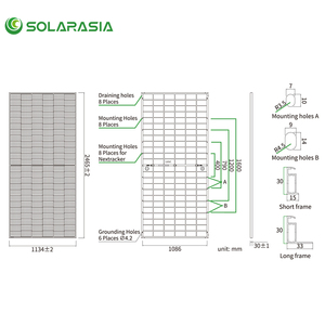Ja Paneles <span class=keywords><strong>solares</strong></span> tipo n bifacial 625W 630W 640W 645W 650W Panel solar monocristalino <span class=keywords><strong>Comprar</strong></span> en línea - Product Image 3