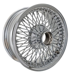 15x15x5.5 15x6 5 16x5 16 15 इंच <span class=keywords><strong>54</strong></span> 60 72 बोले Knockoffs घुंघराले पार फीता क्रोम चित्रित MKII Mk2 SteelWire जगुआर के लिए पहियों - Product Image 2