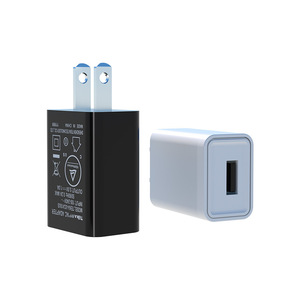 Cargador USB Riddle 5V1A con salida de 10W, certificado según el estándar estadounidense para la carga de teléfonos móviles. - Product Image 2