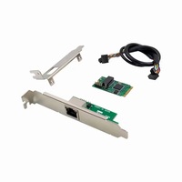 Tarjeta de red de un solo puerto M2 Gigabit, interfaz PCI-X, chip controlador GR7300, NIC I210-T1 interna