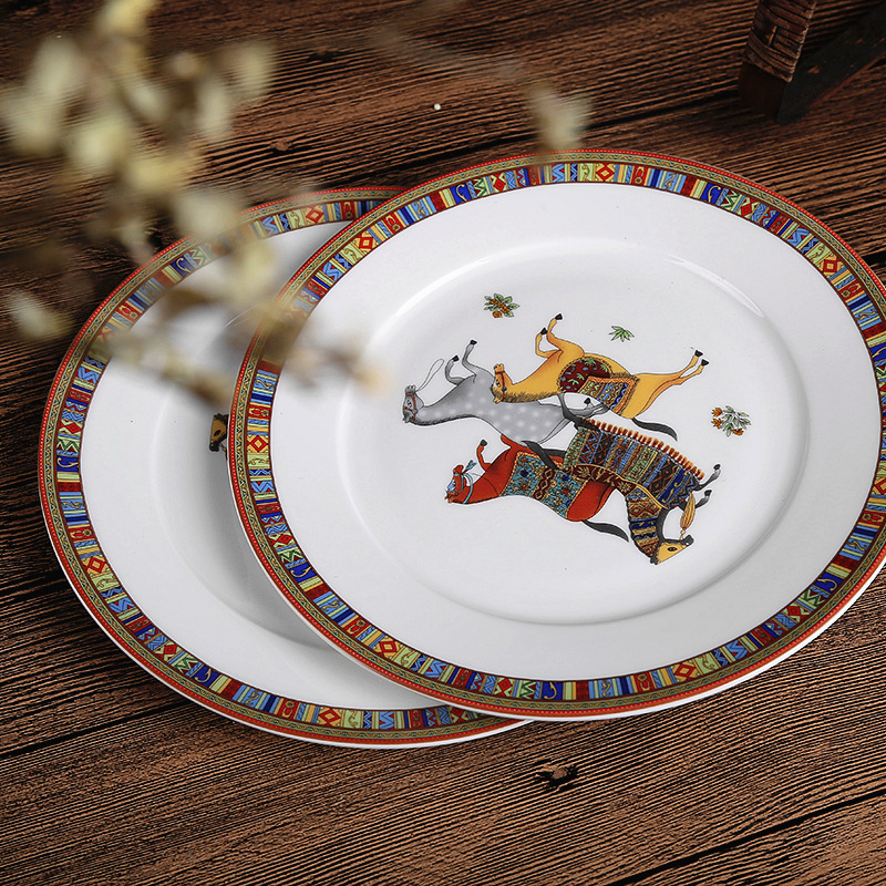 Wholesale Jingdezhen Bone China Dinner Plate Sets Ceramic