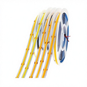 แถบไฟ LED COB ขนาด 8 มม. 480 ดวง ความหนาแน่นสูง ปรับความสว่างได้ สำหรับตกแต่งแสงสว่าง RA90 - Product Image 4