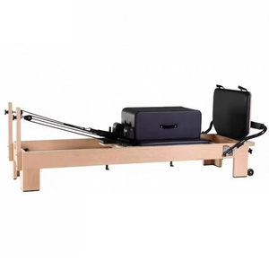 SVD-R04 Wooden Reformer Machine With Customizable Color Sitting Box Foot <b>Pedal</b> Easy Assembly Home Gym Equipment SVD-R04 - Product Image 6