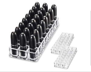 Caja de almacenamiento compacta de cosméticos de acrílico transparente, paleta de sombras de ojos y almacenamiento de pintalabios, vitrina de cosméticos para el cuidado de la piel - Product Image 4