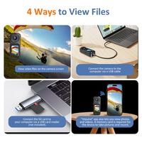 Caméra miniature A75 2.7K avec écran tactile, collier magnétique, photographie en première personne, enregistrement vidéo, connexion Wi-Fi courte portée, application