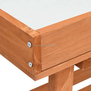 <span class=keywords><strong>Table</strong></span> <span class=keywords><strong>de</strong></span> travail en bois pour <span class=keywords><strong>jardin</strong></span> extérieur <span class=keywords><strong>avec</strong></span> étagères et crochets latéraux - Product Image 5
