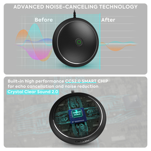 Cmteck M003 Hội Nghị USB omni-directional Condenser Microphone Máy Tính Mic Cho Studio Ghi Âm Video Máy Tính Để Bàn Mic Với Mute - Product Image 3