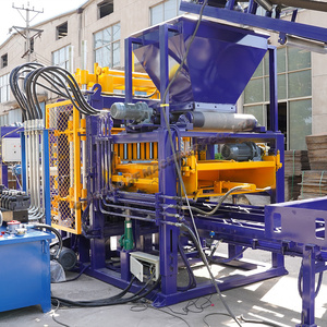 Máquina de bloques de ladrillos de cemento hidráulico, precio de máquina de fabricación de bloques huecos, Filipinas, Zambia, máquina de fabricación de bloques pavimentadores - Product Image 1