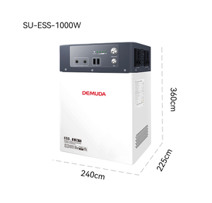 DEMUDA 500W 1000WH Station d'alimentation portable d'extérieur Station d'énergie solaire Charge rapide Générateur solaire pour le camping - Product Image 6