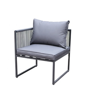 Đồ Nội Thất Ngoài Trời Trọng Lượng Nhẹ Phổ Biến Bộ Sofa Vườn Ghế Sofa Mây/Liễu Gai Ngoài Trời Phong Cách Cơ Bản Hiện Đại Bộ Ban Công Khung Thép - Product Image 6