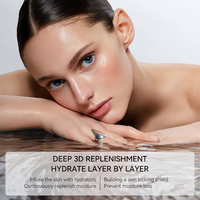 Crème hydratante pour le visage à la céramide, à la vitamine B5 et à l'acide hyaluronique, 5 fois plus de céramide, effet bloquant l'eau, marque privée, 50 g