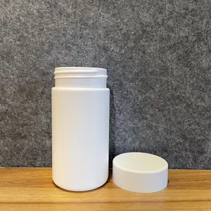 Custom Herbal Vitamin Health Care Pill Products Bottle 200cc 150cc 4OZ 6OZ 8OZ 225ml HDPE Bottle For Hemp Gummies Container