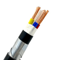 Cable blindado con cinta de acero de 1.8/3kV VV22 3+1 núcleos para ingeniería municipal y redes eléctricas subterráneas