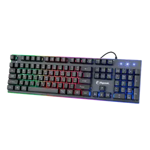 Фабричная оптовая продажа, механическая сенсорная RGB клавиатура с 104 клавишами для офиса, ПК, лазерная Проводная профессиональная игровая клавиатура