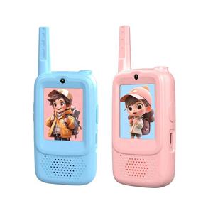 Walkie Talkie de Juguete para Niños, Comunicación de Largo Alcance, Interfono Portátil, Transmisión Inalámbrica Wifi, Cámara HD - Product Image 1