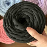 Velvet Bulky Chunky Yarn Arm Knitting Crochet DIY Soft Rug Making Tube Giant Yarn for Blanket Weaving Crocheting 100% Polyester