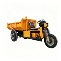 Mini-dumper électrique 1T 1.5T 2T 3T pour mine, petit camion à benne, tricycle électrique, mini-dumper électrique à vendre