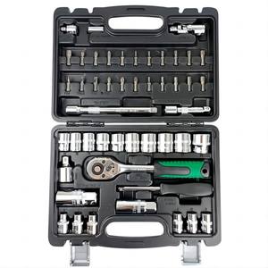 Combinación <span class=keywords><strong>48</strong></span> piezas 3/8 "<span class=keywords><strong>Herramientas</strong></span> manuales CRV Trinquete Llave dinamométrica Juego <span class=keywords><strong>de</strong></span> enchufes Juego <span class=keywords><strong>de</strong></span> <span class=keywords><strong>herramientas</strong></span> <span class=keywords><strong>de</strong></span> reparación <span class=keywords><strong>de</strong></span> automóviles <span class=keywords><strong>Caja</strong></span> <span class=keywords><strong>de</strong></span> <span class=keywords><strong>herramientas</strong></span> - Product Image 1