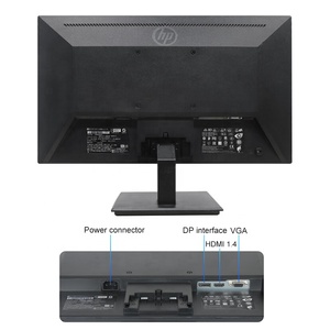 HPE P224/P223 21.5 Inch 24inch Monitor for Business Desktop <b>Office</b> <b>Computer</b> Black Vertical <b>Computer</b> Monitor - Product Image 2