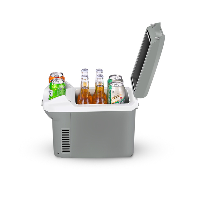 Factory Portable Car 12 volt Home 100V 220V 8L USB Output Mini Car Fridge Electric Cooler Box Refrigerators for Sale