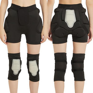 Pantalones acolchados para esquí, pantalones cortos con protección contra impactos para snowboard, skateboarding, deportes, rodilleras, pantalones protectores - Product Image 3