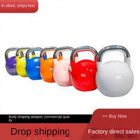 Kettlebell ATHX en acier de compétition pour la maison et le commerce, idéal pour le renforcement des fessiers et les squats, compatible DEKA FIT