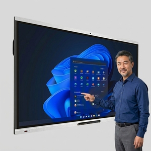 Tableau numérique interactif tout-en-un 4K LED 55 65 75 86 pouces, écran tactile plat, école, OEM - Product Image 1