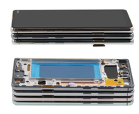 Écran LCD TFT Assemblé avec Châssis pour Samsung Galaxy S10 G973F S10 Plus S10+ G975F/DS, Bloc Écran avec Cadre