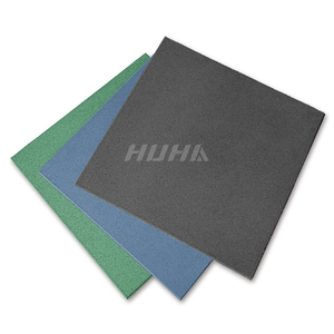 Alfombrilla de juegos para niños, suelo de seguridad, área de juegos, alfombrilla de goma para exteriores, baldosas de goma antideslizantes para exteriores de buena calidad, fábrica <span class=keywords><strong>HUHA</strong></span> - Product Image 2