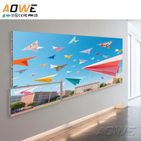 Pantalla LED Ultrafina de 1000*250mm para Interiores, P1.5-P3.9, a Todo Color, para Tiendas, Aeropuertos, Eventos Publicitarios, con SDK