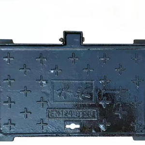 시립 하수도 시스템 맞춤형 연성 철 결절성 GG50 회색 원형 사각형 D400 형 맨홀 커버 - Product Image 5