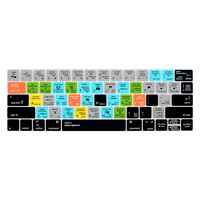Función Teclas de atajos Protector de cubierta de teclado de silicona para Macbook Pro Air 13 14 15 16 A2681 A2442