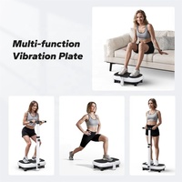 Wells how Sport Vibrations platte Trainings gerät Vibrations platte Trainings gerät mit Handläufen für Frauen Männer