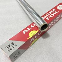 Rouleau de papier aluminium de petite taille, qualité alimentaire, pour usage en cuisine, emballage et cuisson, approvisionnement en gros direct usine